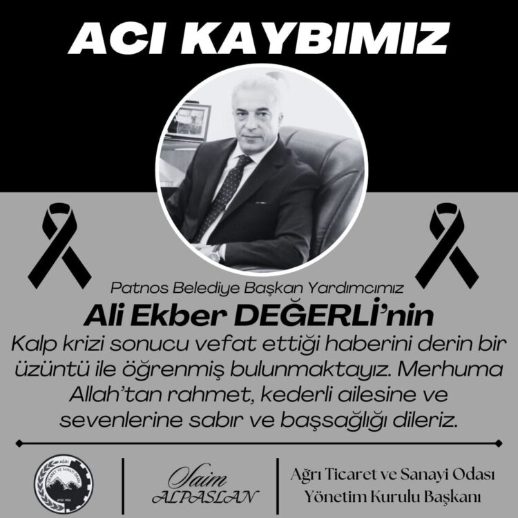 Acı Kaybımız.
