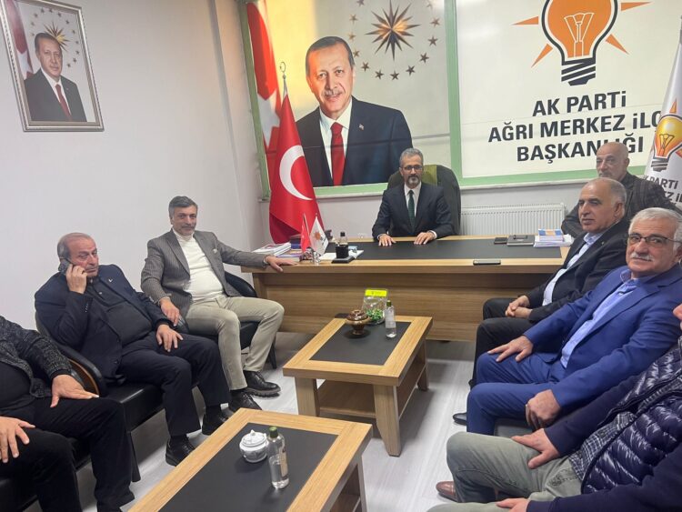 ATSO’dan Ak Parti Ağrı Merkez İlçe Başkanlığı’na Ziyaret