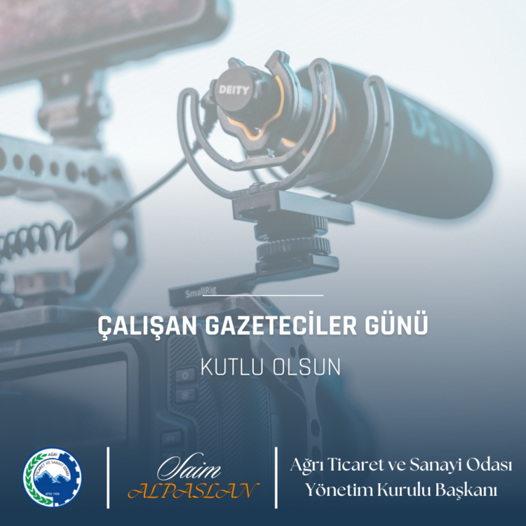 Başkan Alpaslan’dan Çalışan Gazeteciler Günü Mesajı