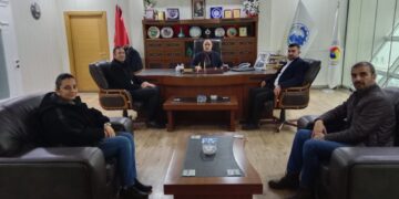 Ticaret Borsası ve Türk Telekom’dan Başkan Alpaslan’a Ziyaret