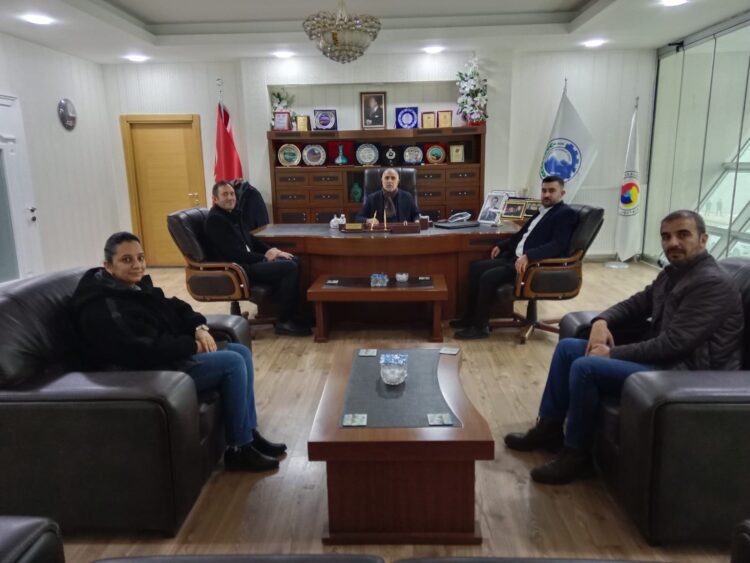 Ticaret Borsası ve Türk Telekom’dan Başkan Alpaslan’a Ziyaret