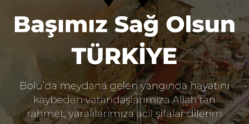 Başkan Alpaslan’dan Taziye ve Geçmiş Olsun Mesajı