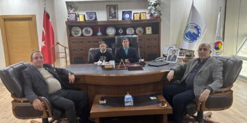 İlimizin Renkli Simalarından Olan Cemalettin ve Emin Beylerden ATSO’ya Ziyaret