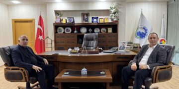 Prof. Dr. Mehmet TEYFUR’un ATSO Ziyareti