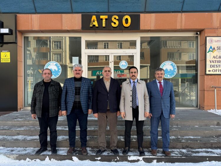 Ağrı İdare Mahkemesi Başkanı’ndan ATSO’ya Ziyaret