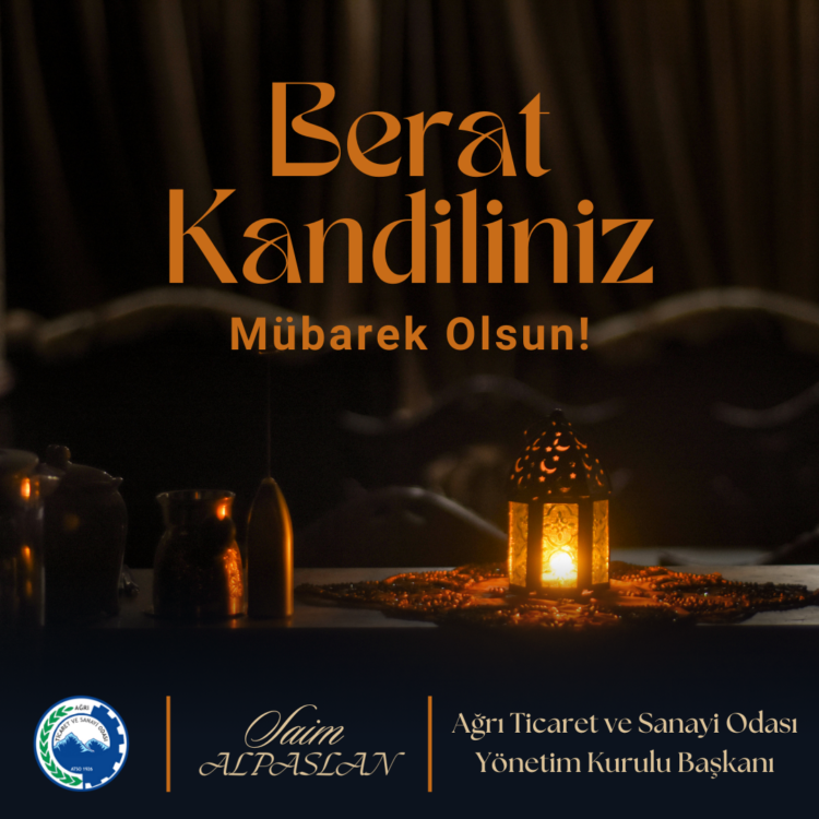 Başkan Alpaslan’dan Berat Kandili Mesajı