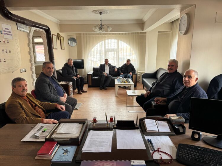 ATSO’dan Patnos Esnaf ve Sanatkârlar Odasına Ziyaret