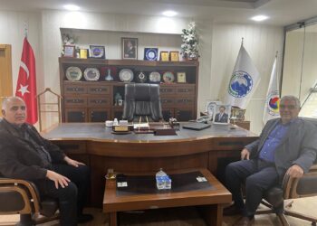 Ahmet ÖZCAN’dan Başkan Alpaslan’a Ziyaret