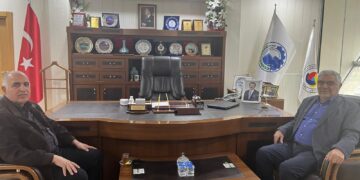 Ahmet ÖZCAN’dan Başkan Alpaslan’a Ziyaret