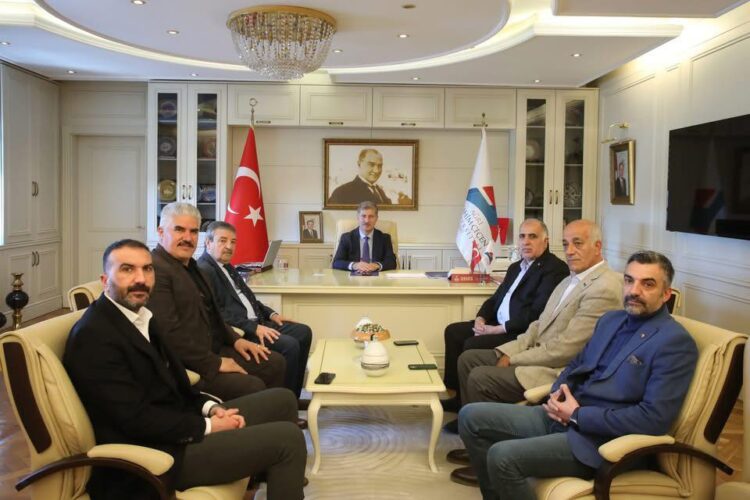 ATSO’dan AİÇÜ Rektörü Prof. Dr. Sn. Gülçin’e Hayırlı Olsun Ziyareti