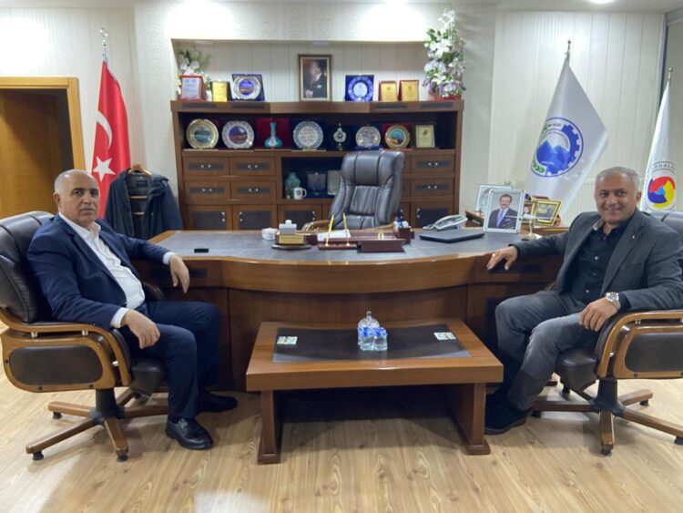 Yüksekova Ticaret ve Sanayi Odası Yönetim Kurulu Başkanı Sn Salih ÖZDEMİR’in ATSO Ziyareti