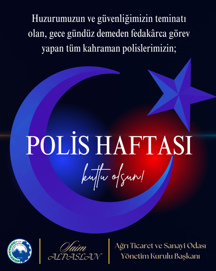 Polis Haftası Kutlu Olsun.