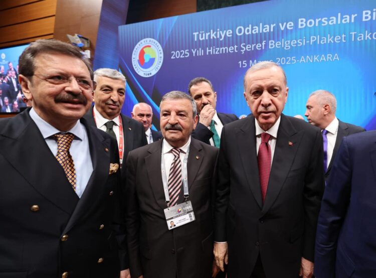 TOBB Hizmet Şeref Belgesi Töreni