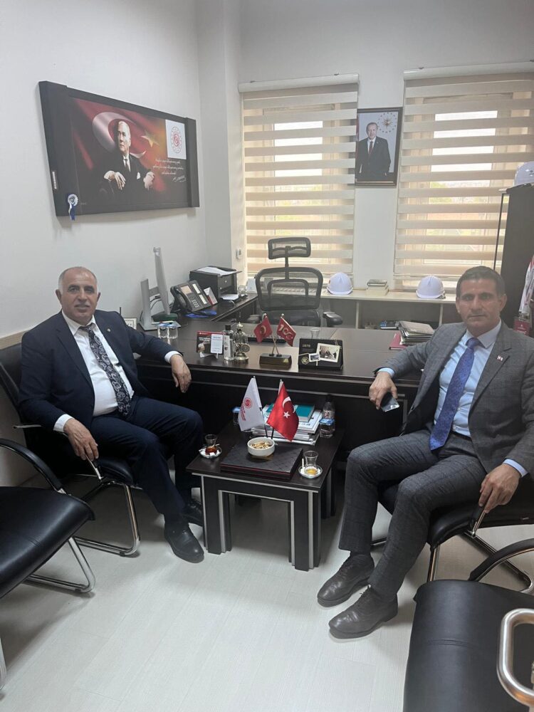 Başkan Alpaslan’dan, ÇSGB İşbirliği ve Organizasyon Daire Başkanı Şaban POLAT’a Ziyaret