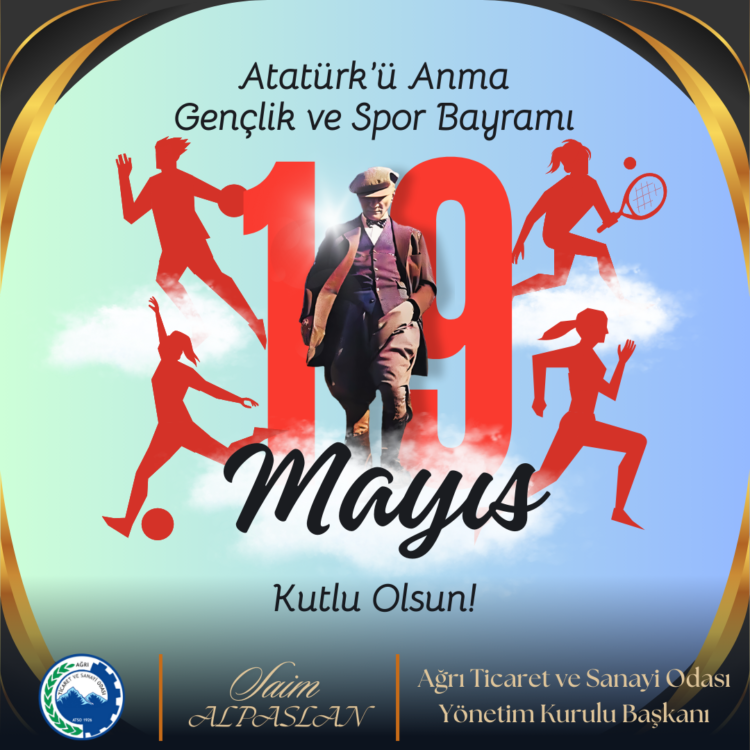 Başkan Alpaslan’dan 19 Mayıs Atatürk’ü Anma Gençlik ve Spor Bayramı Mesajı
