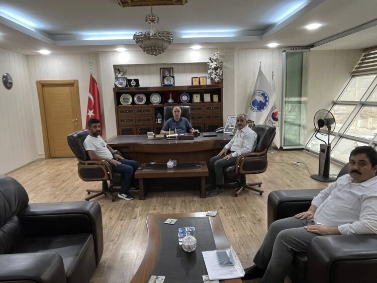 TKDK Ağrı İl Koordinatörü Murat KESKİN ve Birim Koordinatörlerinden ATSO Ziyareti