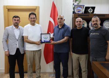 Erzurum Ticaret Borsası Yönetim Kurulu Başkanı Yıldırım Hakan ORAL ve Beraberindeki Heyetten ATSO’ya Ziyaret