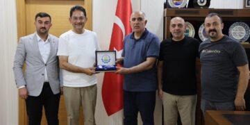 Erzurum Ticaret Borsası Yönetim Kurulu Başkanı Yıldırım Hakan ORAL ve Beraberindeki Heyetten ATSO’ya Ziyaret