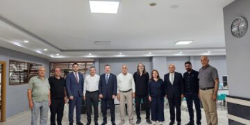 İyi Parti Genel Başkan Yardımcısı Bursa Milletvekili Hasan TOKTAŞ ve Beraberindeki Heyet Başkan Alpaslan’ı Makamında Ziyaret Ettiler.