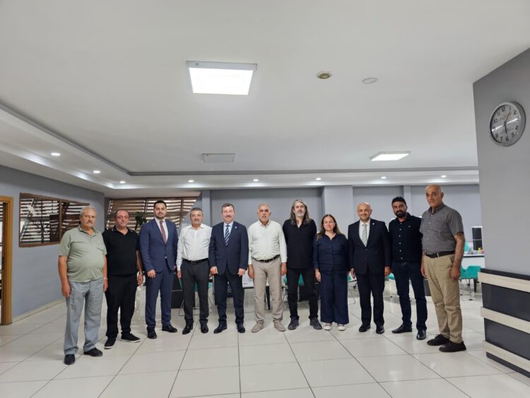 İyi Parti Genel Başkan Yardımcısı Bursa Milletvekili Hasan TOKTAŞ ve Beraberindeki Heyet Başkan Alpaslan’ı Makamında Ziyaret Ettiler.