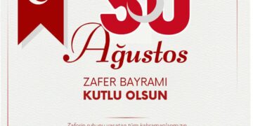 30 Ağustos Zafer Bayramımız Kutlu Olsun