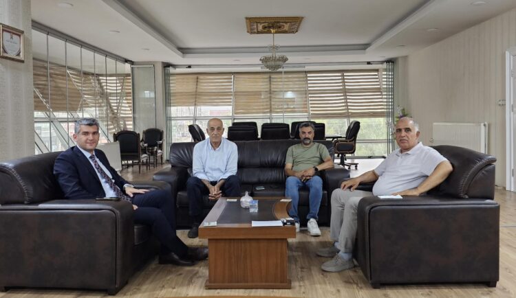 Diyadin Kaymakamı Furkan KORKUSUZ’un ATSO Ziyareti