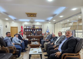 DEM Parti Meclis Üyesi Adnan TOPÇU ve Beraberindekilerin ATSO Ziyareti