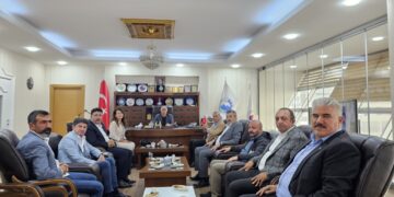 DEM Parti Meclis Üyesi Adnan TOPÇU ve Beraberindekilerin ATSO Ziyareti