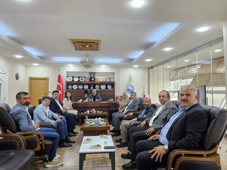 DEM Parti Meclis Üyesi Adnan TOPÇU ve Beraberindekilerin ATSO Ziyareti