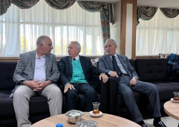 Başkan Alpaslan, Sn. İbrahim ÇEÇEN ve Sn. Yavuz DONAT ile Bir Araya Geldi