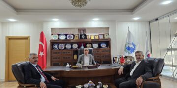 Ağrı Kültür ve Turizm İl Müdürü Erhan AĞRI’nın ATSO Ziyareti