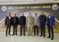 Ağrı İl Jandarma Komutanı Tuğgeneral Fatih Cemal KİPER’den ATSO’ya Ziyaret
