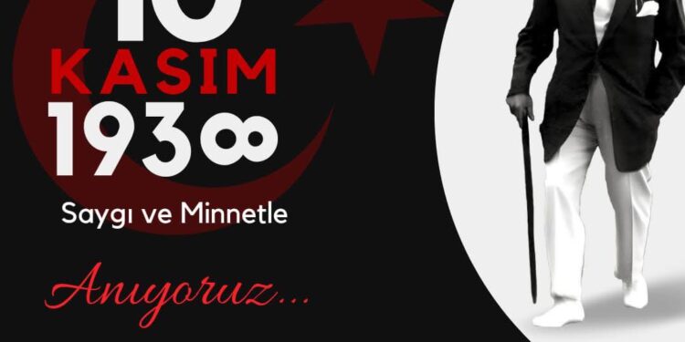 Başkanımız Saim ALPASLAN’ın 10 KASIM Atatürk’ü Anma Günü Mesajı