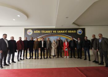 Cumhuriyet Halk Partisi Ağrı İl Başkanı Ali BAYRAM ve Beraberindeki Heyetin, ATSO Ziyaret