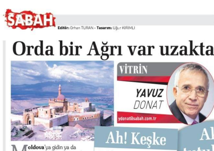 Başkan Alpaslan, SABAH Gazetesi Manşetlerinde…