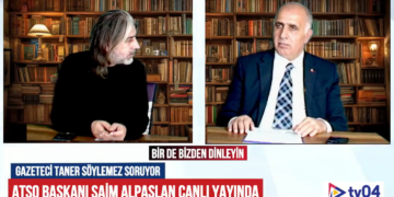 Başkan Alpaslan; TV04 Haber Yayın Kanalında, Gazeteci Taner Söylemez’in Sorularını Yanıtlıyor.
