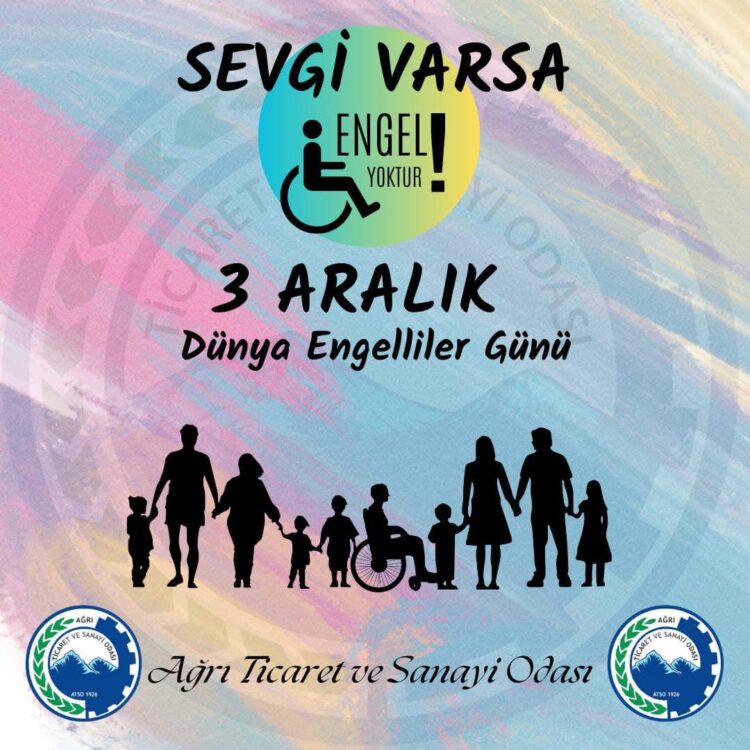 3 Aralık Dünya Engelliler Farkındalık Günü