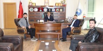 Ağrı Ticaret ve Sanayi Odası Yönetim Kurulu Başkanı Saim ALPASLAN’a ziyaret