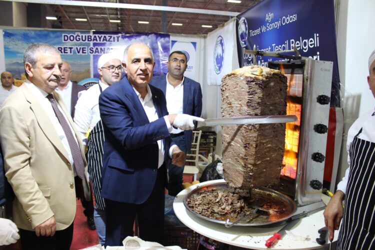 Van Gurme ve Gastronomi Fuarında Ağrı İli Standı