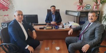 Ak Parti Hamur İlçe Başkanı’na “Hayırlı Olsun” Ziyareti