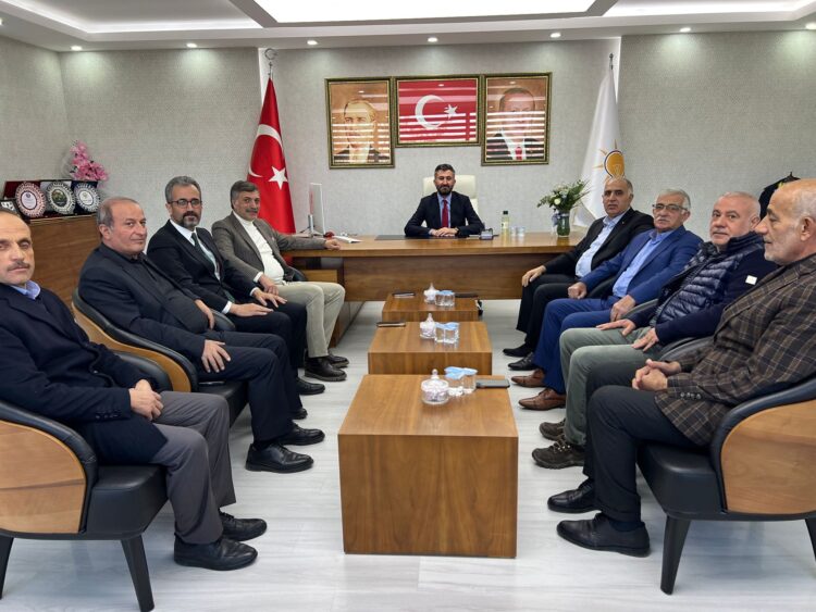 ATSO’dan Ak Parti İl Başkanlığı’na Ziyaret