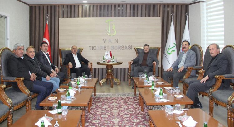 Başkan Alpaslan’dan Van Ticaret Borsası’na Ziyaret