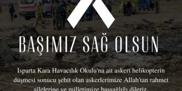 Başkan Alpaslan’dan Helikopter Kazasına İlişkin Baş sağlığı Mesajı