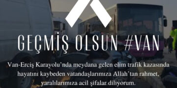 Başkan Alpaslan’dan Van-Erciş Yolunda Meydana Gelen Trafik Kazasına İlişkin Geçmiş Olsun/Taziye Mesajı