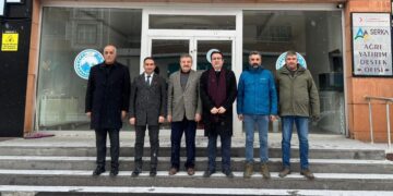Ağrı İl Defterdarı ve Gelir Müdürü’nden ATSO’ya Ziyaret