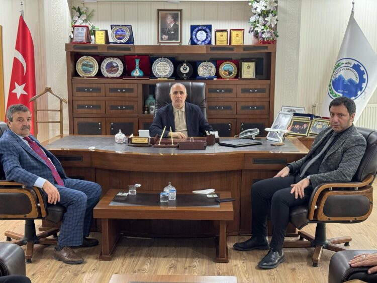 Ağrı Şeker Fabrikası Müdürü’nden ATSO’ya Ziyaret