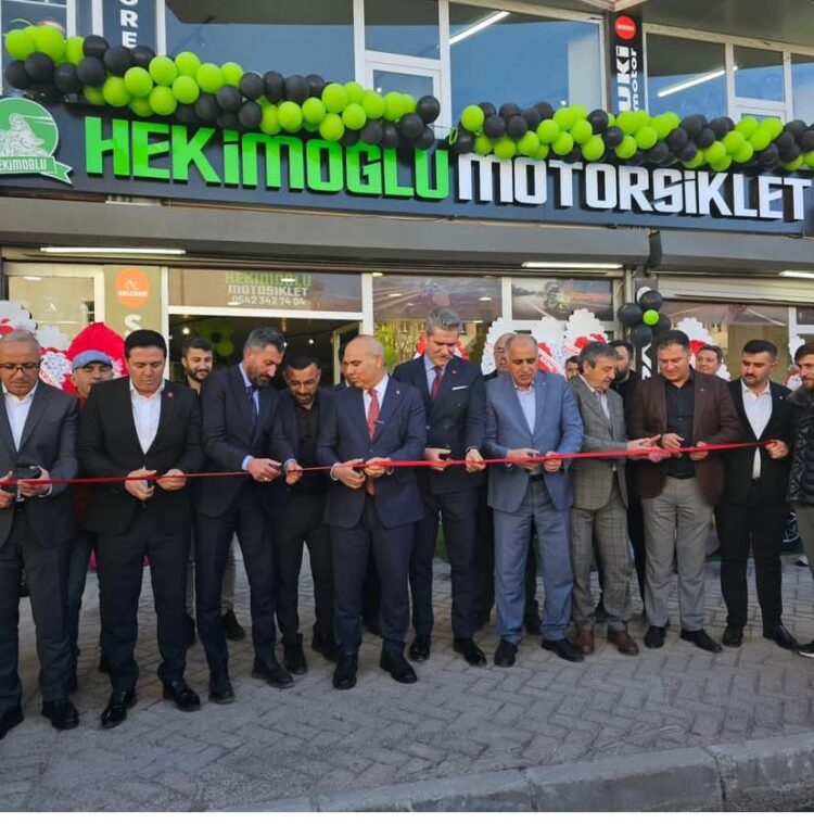Hekimoğlu Motosiklet İşletmesinin Açılışı