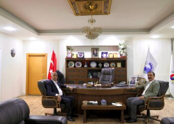 Van Ticaret Borsası Yönetim Kurulu Başkanı Naif SÜER’in ATSO Ziyareti