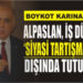 Başkan Alpaslan’dan Boykot Kararına Tepki