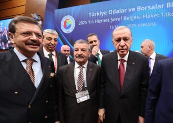 TOBB Hizmet Şeref Belgesi Töreni